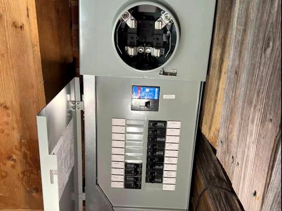 Whole-home surge protective device at the meter and load center